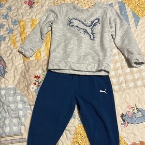 Puma Kids Blue Sweatpants
